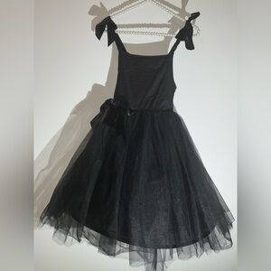 Princess Paradise black party dress for girls in size 8 - comes with witch hat